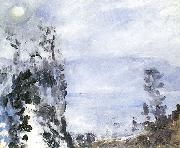 Lovis Corinth Walchensee, Junimond oil painting